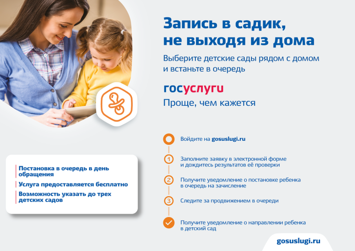 Запись в детский сад Запись в детский сад.